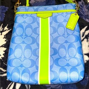 ~AUTHENTIC NEON COACH CROSSBODY~